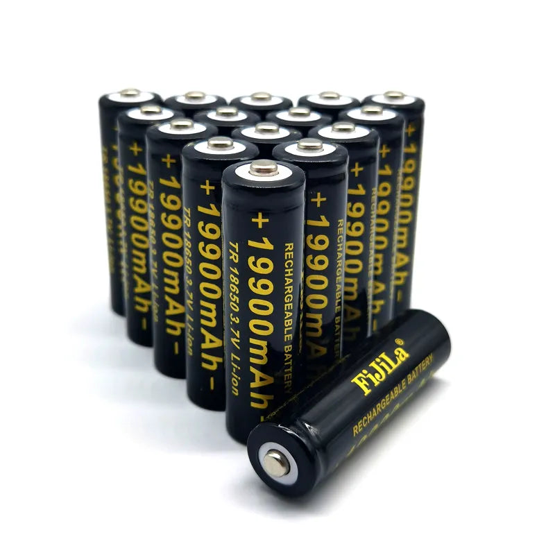 18650 lithium battery torch  3,7 V 19900 Mah