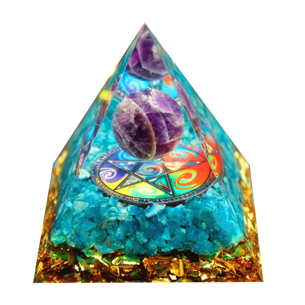 Natural Stone Crystal Pyramid Home Decoration Gifts