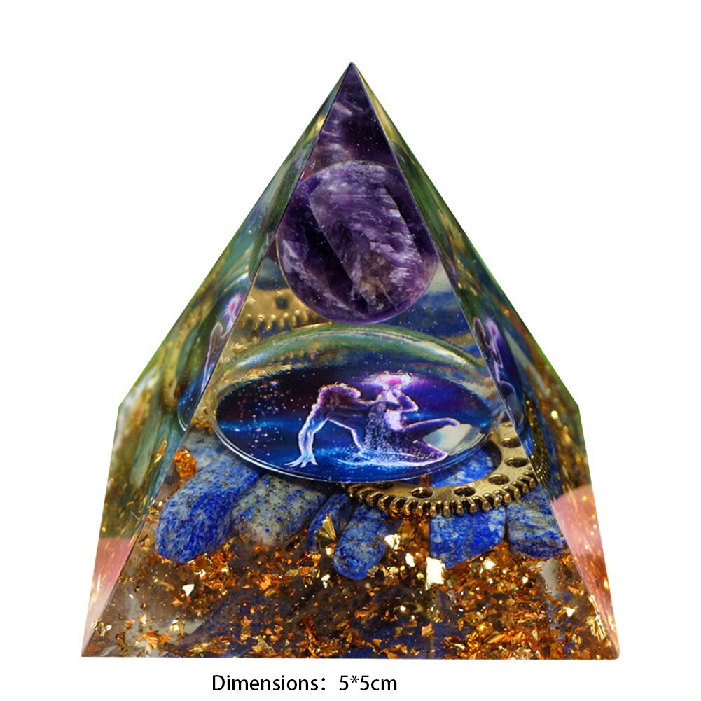 Natural Stone Crystal Pyramid Home Decoration Gifts