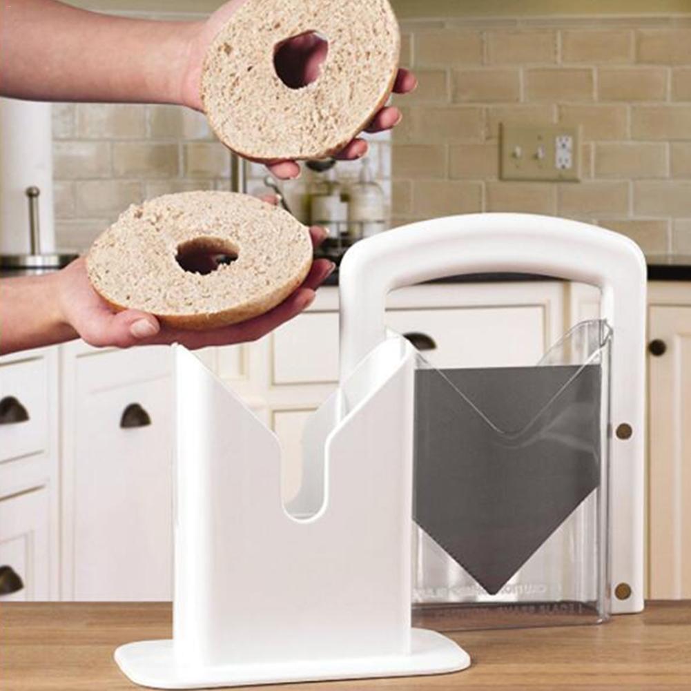 Toast Bread Bagel Cutter Slicer Guillotine Action Blade Holder