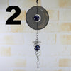 Creative Wind Chimes Spinner Spiral Rotating Crystal Hanging Ball