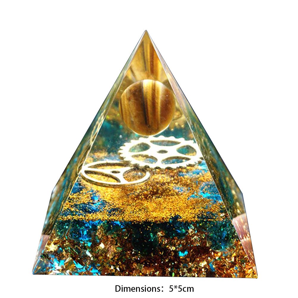 Natural Stone Crystal Pyramid Home Decoration Gifts