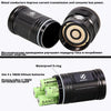 Powerful LED Flashlight with 18 x T6 LED Lamp bead waterproof searchlight