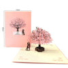 3D Pop Up Engagement Cards Lovers Wedding Invitation Greeting Cards