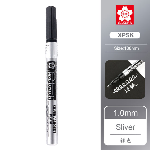 Japan SAKURA gold silver paint pen