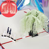 3D Pop Up Engagement Cards Lovers Wedding Invitation Greeting Cards