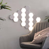 Hexagonal Touch Switch Quantum Wall Lamp