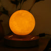 Magnetic Levitating 3D Wooden Base Moon Lamp