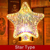 Star Fireworks 3D Decoration LED Bulb