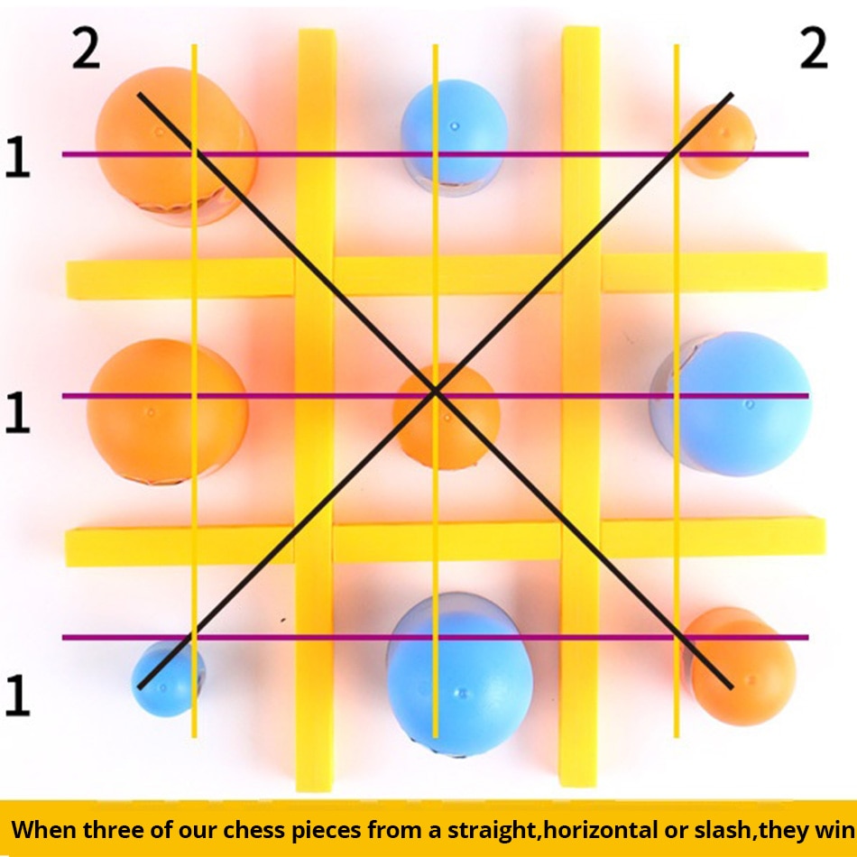 Tic Tac Toe Big Eat Small Game