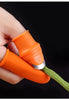 1 Set Silicone Finger Protector With Thumb Knife