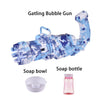 Electric Bubble Machine Black Gold Gold Gatling Bubble Gun