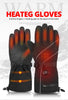 Waterproof Heated Touch Screen Motorcycle Gloves