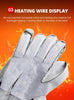 Waterproof Heated Touch Screen Motorcycle Gloves