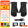 Waterproof Heated Touch Screen Motorcycle Gloves