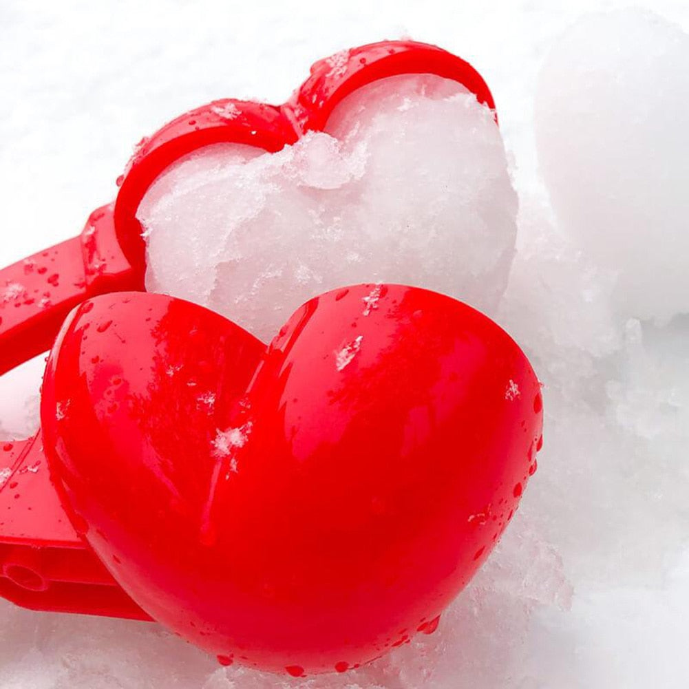 Love Heart Shaped Snowball Maker