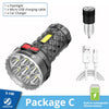Super Bright Flashlight Ultra Powerful Led Torch Light Rechargeable4 Modes