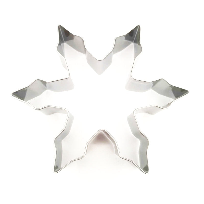 Snowflake Shape Cookie Cutter Stainless Steel