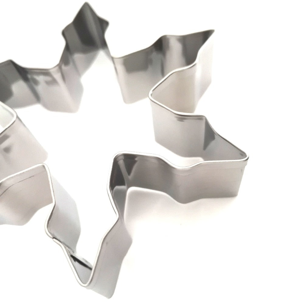 Snowflake Shape Cookie Cutter Stainless Steel