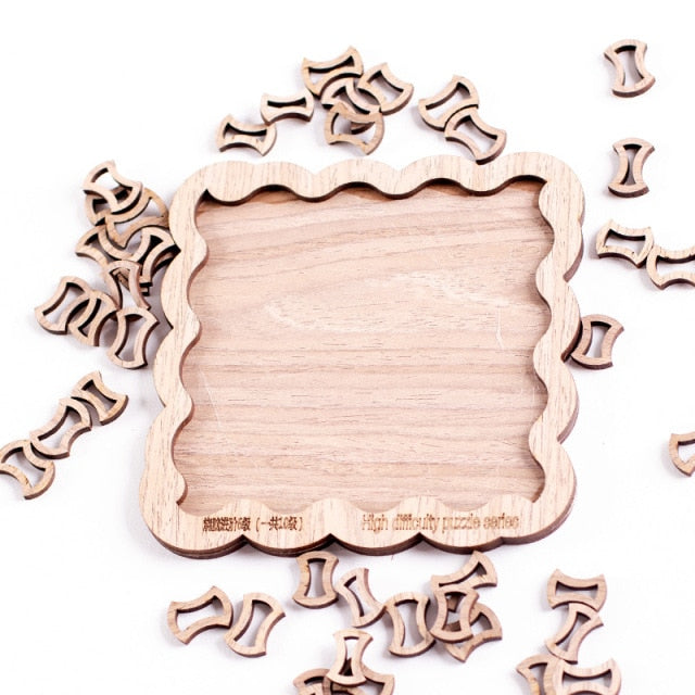 Impossible Puzzle Wooden Toys Board Games