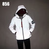 Reflective Jacket Men Woman Hip Hop Punk  Loose Hooded Cool Evening