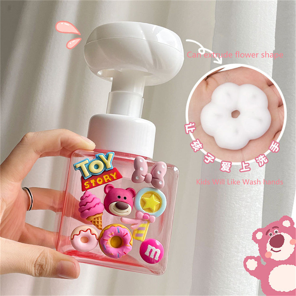 Cartoon Flowers Bathroom Soap Dispenser