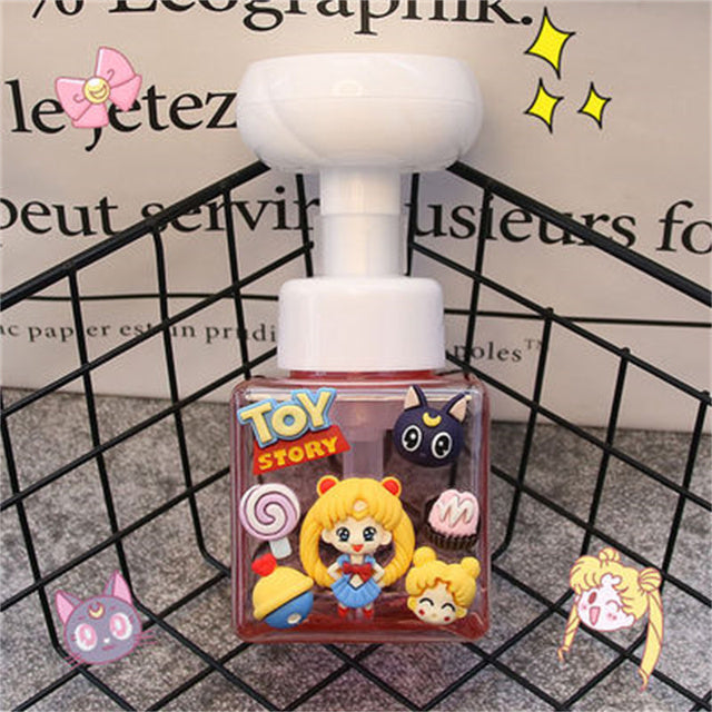 Cartoon Flowers Bathroom Soap Dispenser