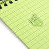 Set of 3 Green Waterproof Notepad