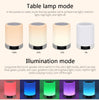 Bluetooth Speaker Alarm Clock LED RGB Dimmable Lamp Music Player