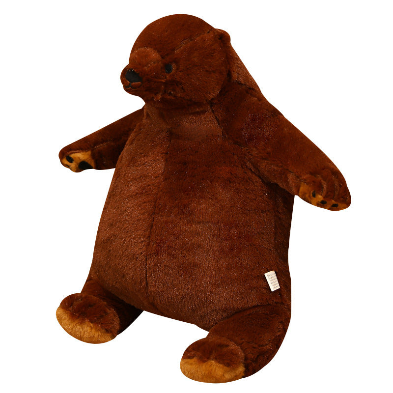 GIANT SIMULATION DJUNGELSKOG Bear Toy Brown Teddy Bear Stuffed Animal Toy  Hot UK £30.83 - PicClick UK