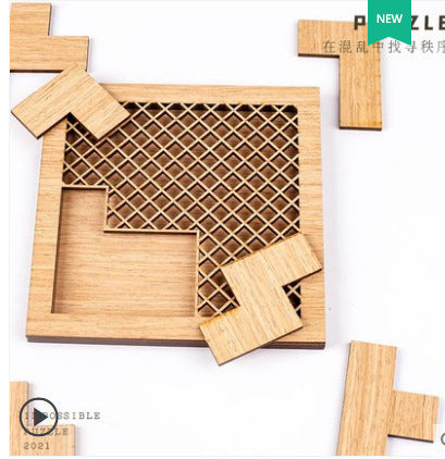 Wooden Jigsaw Puzzle Board 1