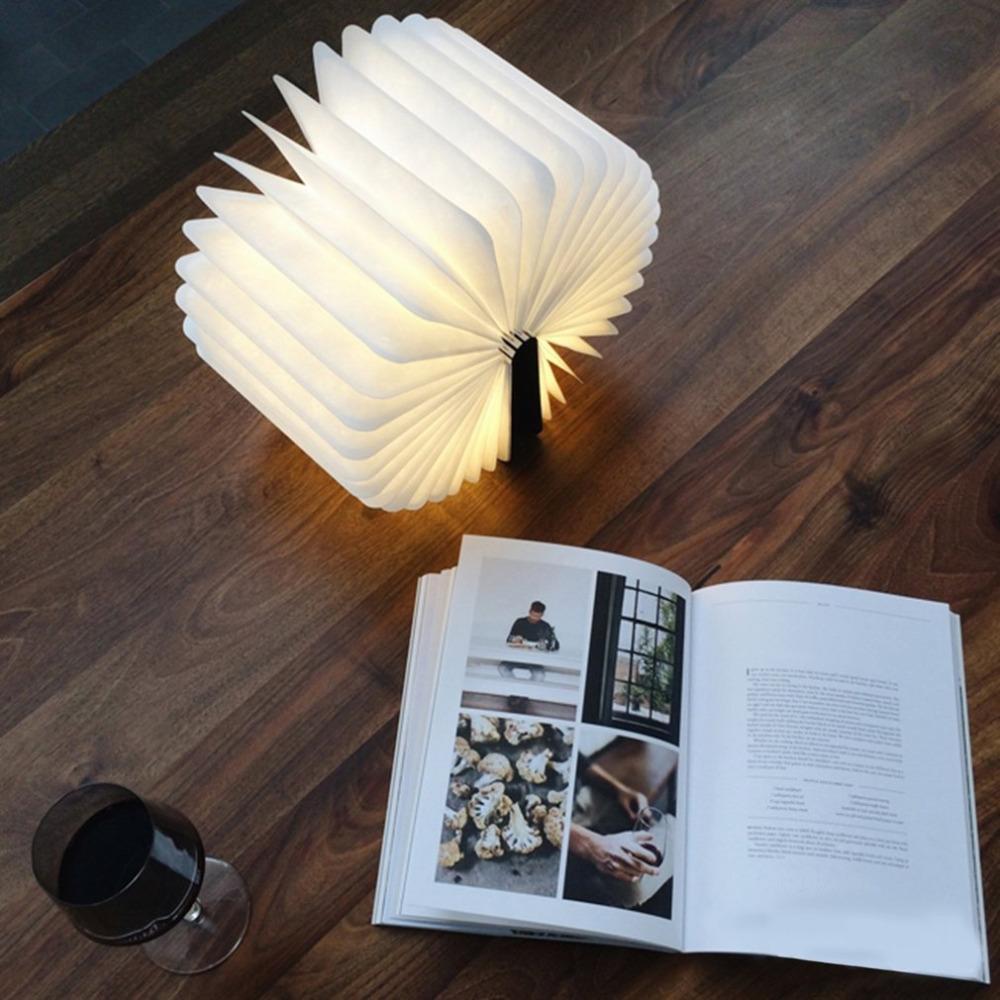 LED Night Light Book Lamp