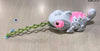 RC Robotic Chameleon Toy with Multi Colored LED Lights and Bug Catching Action