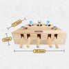 Wooden Imitation Mole Mouse Playing Cat Game